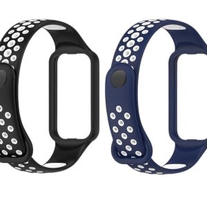 Комплект силіконових ремінців MRK Nike Style для Xiaomi Mi Band 8 Active/Redmi Smart Band 2 (два ремінці) – фото, відгуки, характеристики в інтернет-магазині MoreKitov від продавця: MRK МРК| Купити в Україні: Києві, Харкові, Львові