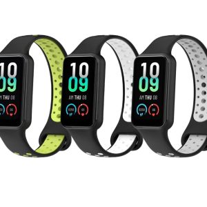 Комплект силіконових ремінців MRK Nike Style для Xiaomi Mi Band 8 Active/Redmi Smart Band 2 (три ремінці) – фото, відгуки, характеристики в інтернет-магазині MoreKitov від продавця: MRK МРК| Купити в Україні: Києві, Харкові, Львові