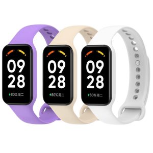 Комплект силіконових ремінців MRK Spring Trio для Xiaomi Mi Band 8 Active/Redmi Smart Band 2 (три ремінці) – фото, відгуки, характеристики в інтернет-магазині MoreKitov від продавця: MRK МРК| Купити в Україні: Києві, Харкові, Львові