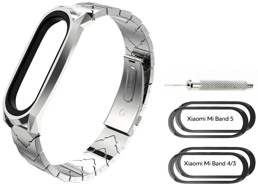Ремінець MiJobs V-shape металевий для Xiaomi Mi Band 5/6/4/3 Silver – фото, відгуки, характеристики в інтернет-магазині MoreKitov від продавця: MRK МРК| Купити в Україні: Києві, Харкові, Львові 2 Ремінець MiJobs V-shape металевий для Xiaomi Mi Band 5/6/4/3 Silver – фото, відгуки, характеристики в інтернет-магазині MoreKitov від продавця: MRK МРК| Купити в Україні: Києві, Харкові, Львові 2