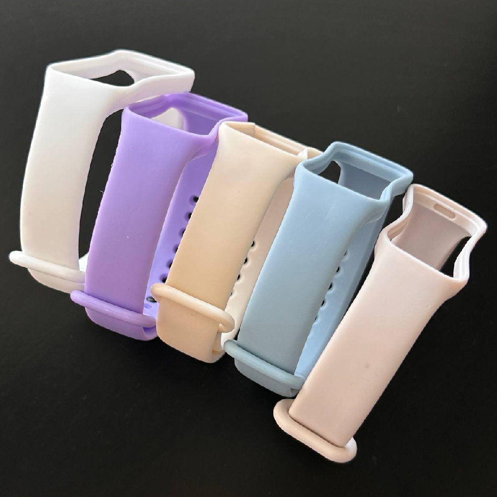 Комплект силіконових ремінців Pastel Pure Color Set для Mi Smart Band 8 Active/ Redmi Smart Band 2 (5 ремінців) White, Light Violet, Beige, Light Blue and Light Pink – фото, відгуки, характеристики в інтернет-магазині MoreKitov від продавця: MRK МРК| Купити в Україні: Києві, Харкові, Львові