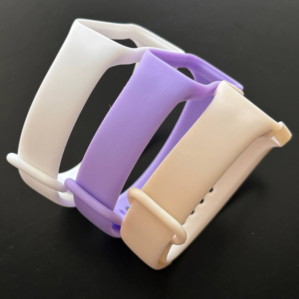 Комплект силіконових ремінців Pastel Pure Color Set для Mi Smart Band 8 Active/ Redmi Smart Band 2 (3 ремінці) White, Light Violet and Beige – фото, відгуки, характеристики в інтернет-магазині MoreKitov від продавця: MRK МРК| Купити в Україні: Києві, Харкові, Львові