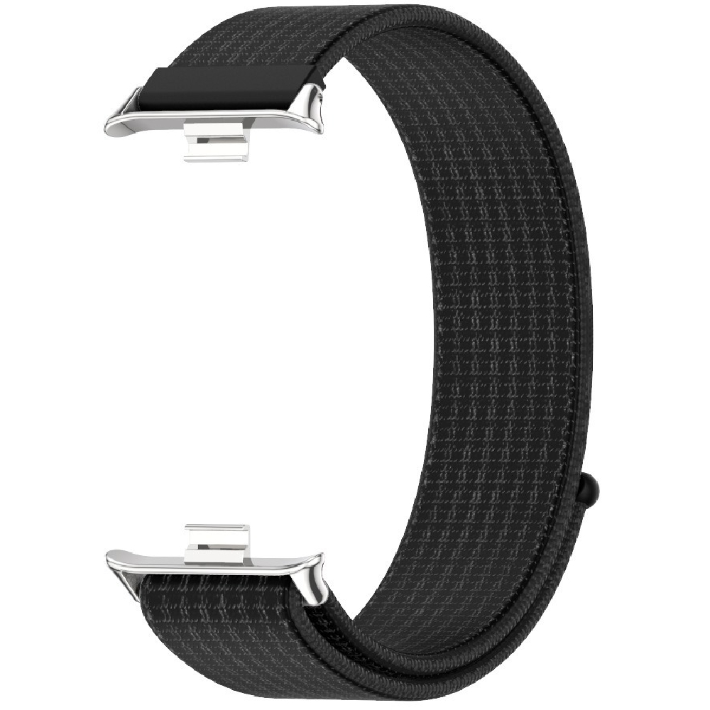 Ремінець нейлоновий Mi Jobs Wild Trail з металевим кріпленням для фітнес браслета Mi Smart Band 8 Pro/9Pro/ Xiaomi Redmi Watch 4/5 Black Silver – фото, відгуки, характеристики в інтернет-магазині MoreKitov від продавця: MRK МРК| Купити в Україні: Києві, Харкові, Львові