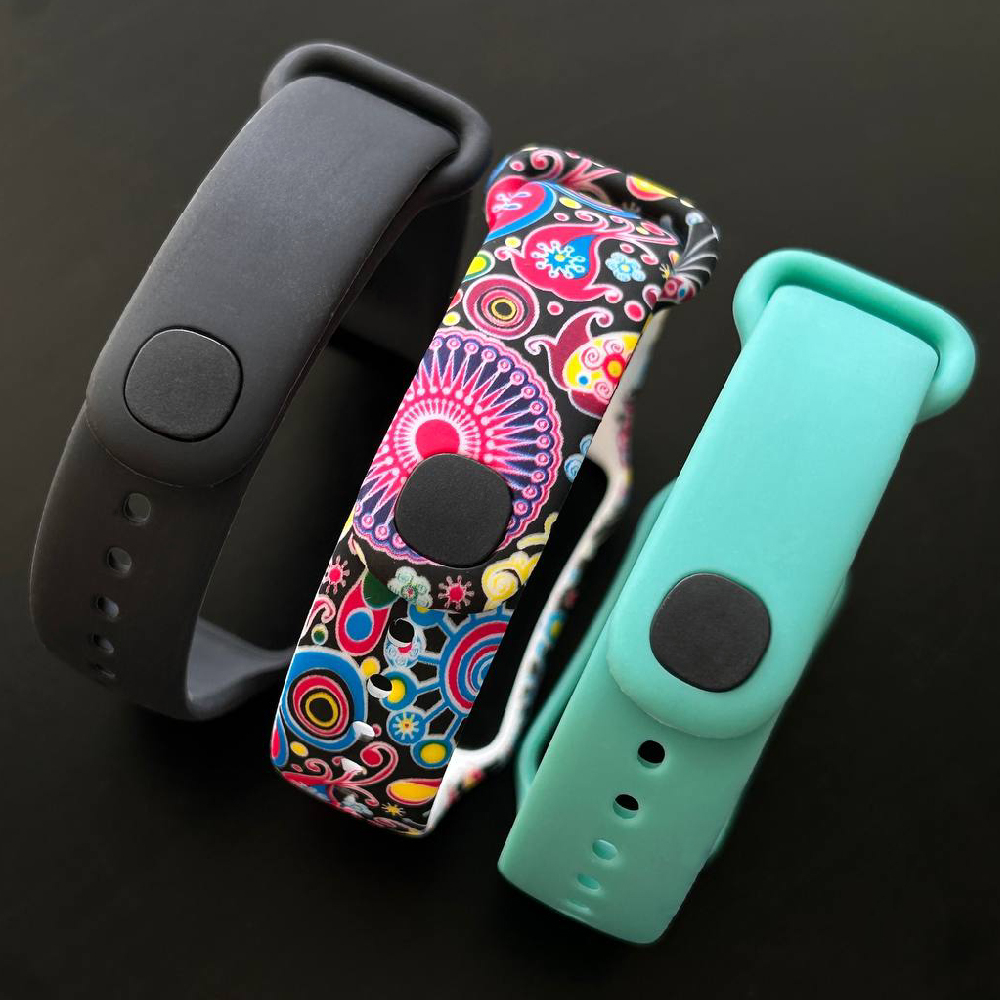 Комплект силіконових ремінців Great Set для Mi Smart Band 8 Active/ Redmi Smart Band 2 (3 ремінці) Black, Multicolor and Mint Blue 2 Комплект силіконових ремінців Great Set для Mi Smart Band 8 Active/ Redmi Smart Band 2 (3 ремінці) Black, Multicolor and Mint Blue 2
