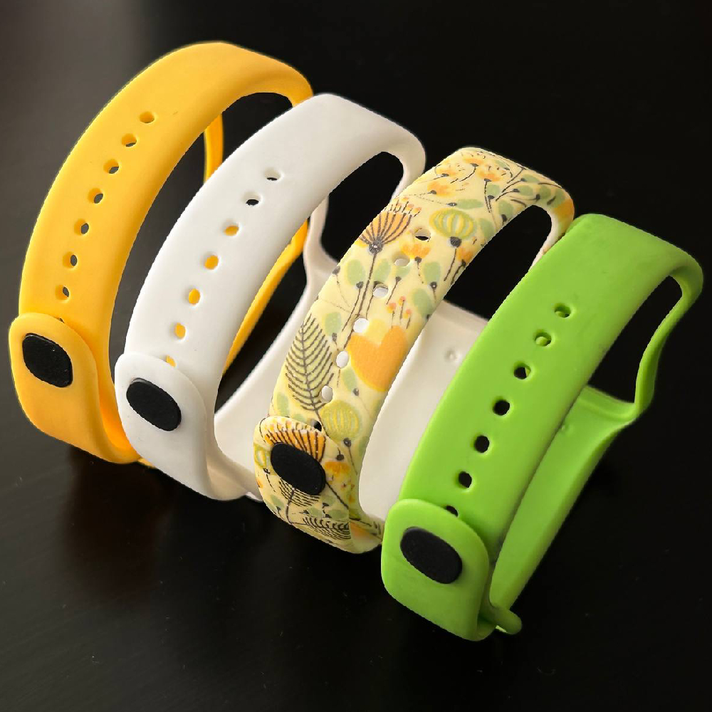 Комплект силіконових ремінців Spring Set для Mi Smart Band 8 Active/ Redmi Smart Band 2 (4 ремінці) Yellow, White, Orange and Light Green – фото, відгуки, характеристики в інтернет-магазині MoreKitov від продавця: MRK МРК| Купити в Україні: Києві, Харкові, Львові