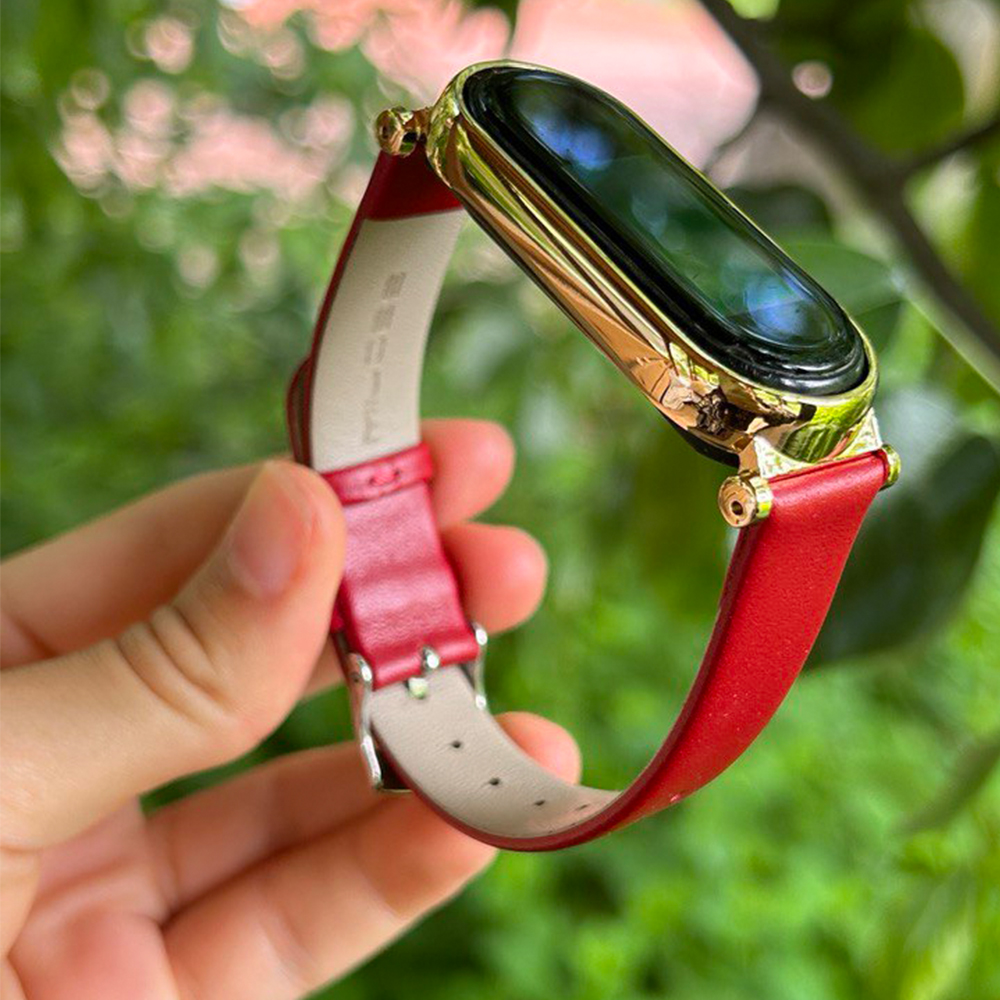 Шкіряний ремінець з металевим корпусом Mi Jobs Elegance GT для фітнес браслета Xiaomi Mi Band 7 Red + Gold Rose – фото, відгуки, характеристики в інтернет-магазині MoreKitov від продавця: MRK МРК| Купити в Україні: Києві, Харкові, Львові 2 Шкіряний ремінець з металевим корпусом Mi Jobs Elegance GT для фітнес браслета Xiaomi Mi Band 7 Red + Gold Rose – фото, відгуки, характеристики в інтернет-магазині MoreKitov від продавця: MRK МРК| Купити в Україні: Києві, Харкові, Львові 2