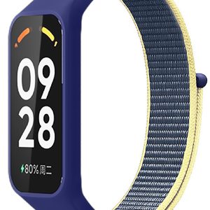 Нейлоновий ремінець MRK із застібкою на липучці для Mi Smart Band 8 Active/ Redmi Smart Band 2 Blue and Yellow – фото, відгуки, характеристики в інтернет-магазині MoreKitov від продавця: MRK МРК| Купити в Україні: Києві, Харкові, Львові