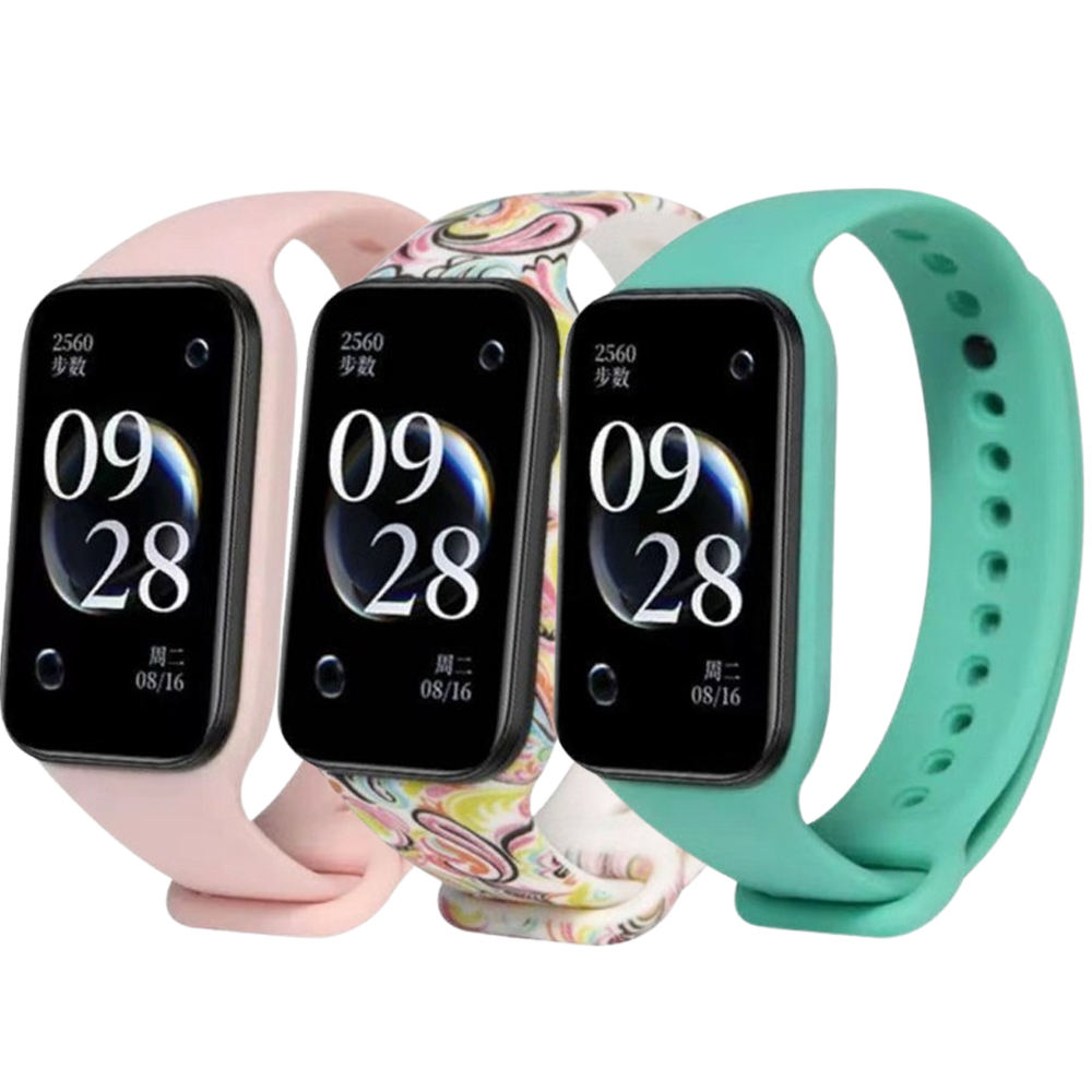 Комплект силіконових ремінців Beautiful Glow для Mi Smart Band 8 Active/Redmi Smart Band 2 (три ремінці) – фото, відгуки, характеристики в інтернет-магазині MoreKitov від продавця: MRK МРК| Купити в Україні: Києві, Харкові, Львові