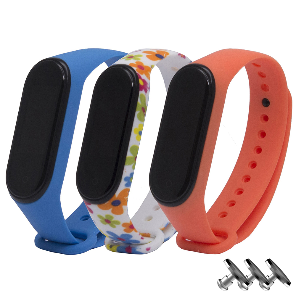 Комплект ремінців MRK для Xiaomi Mi Band 4/3 Spring Field три ремінці – фото, відгуки, характеристики в інтернет-магазині MoreKitov від продавця: MRK МРК| Купити в Україні: Києві, Харкові, Львові