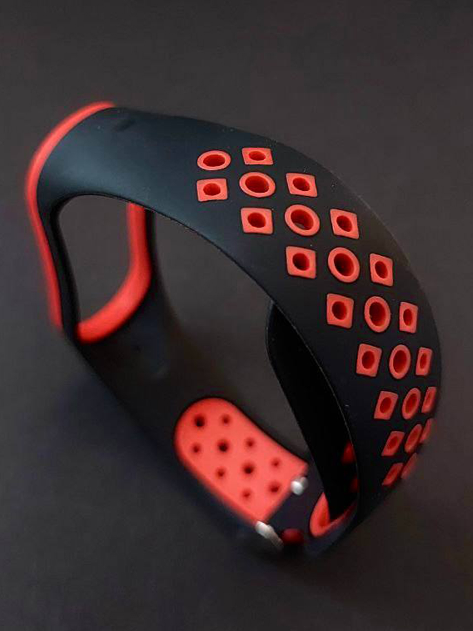 Ремінець Nike style з металевою застібкою для фітнес-браслету Xiaomi Mi Band 4 та 3 Чорний з червоним – фото, відгуки, характеристики в інтернет-магазині MoreKitov від продавця: MRK МРК| Купити в Україні: Києві, Харкові, Львові 3 Ремінець Nike style з металевою застібкою для фітнес-браслету Xiaomi Mi Band 4 та 3 Чорний з червоним – фото, відгуки, характеристики в інтернет-магазині MoreKitov від продавця: MRK МРК| Купити в Україні: Києві, Харкові, Львові 3