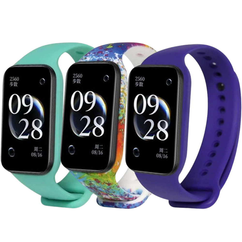 Комплект силіконових ремінців Colorful Sparkles для Mi Smart Band 8 Active/ Redmi Smart Band 2 (три ремінці) – фото, відгуки, характеристики в інтернет-магазині MoreKitov від продавця: MRK МРК| Купити в Україні: Києві, Харкові, Львові