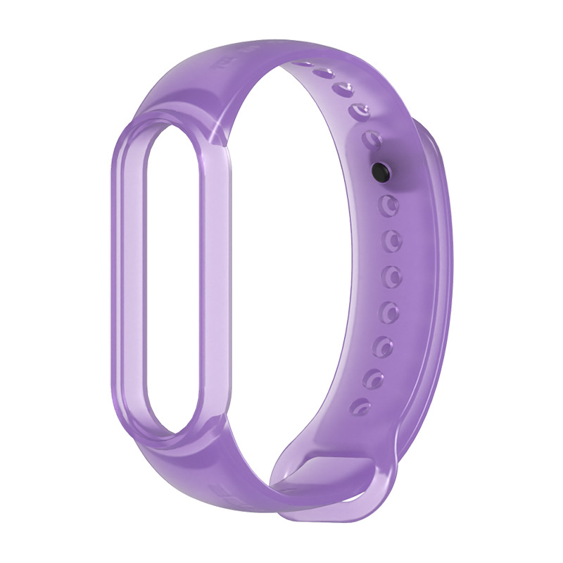 Ремінець силіконовий прозорий матовий для фітнес браслета Xiaomi Mi Band 7/6/5 Фіалковий – фото, відгуки, характеристики в інтернет-магазині MoreKitov від продавця: MRK МРК| Купити в Україні: Києві, Харкові, Львові