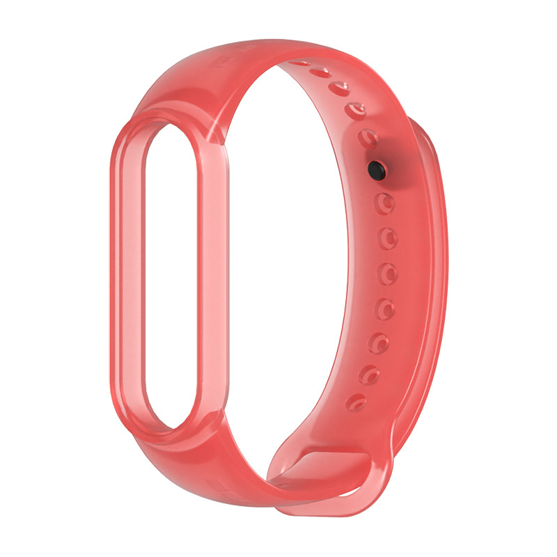 Ремінець силіконовий прозорий матовий для фітнес браслета Xiaomi Mi Band 7/6/5 Червоний – фото, відгуки, характеристики в інтернет-магазині MoreKitov від продавця: MRK МРК| Купити в Україні: Києві, Харкові, Львові