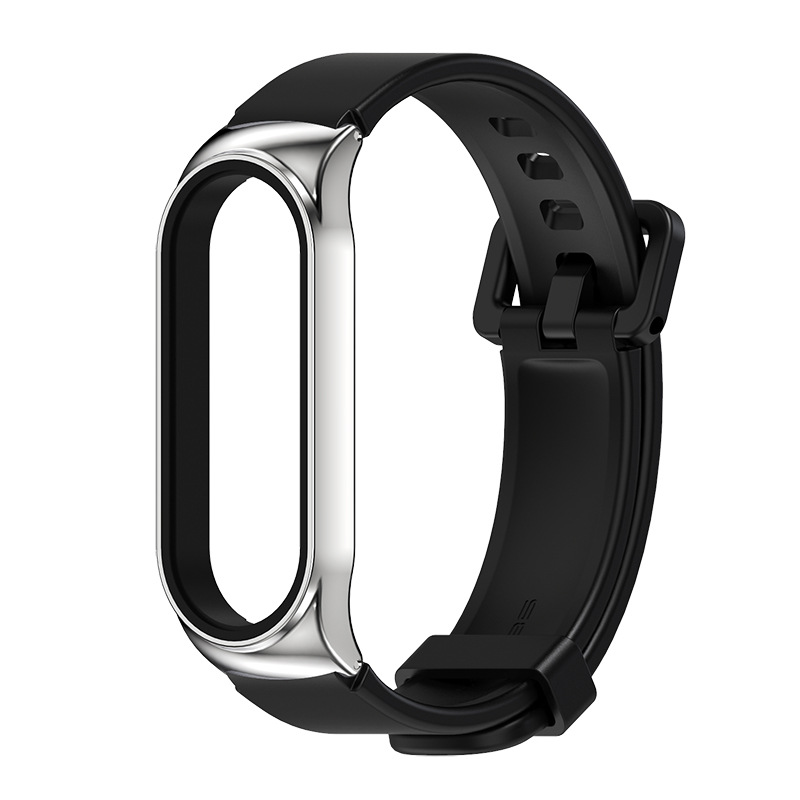 Силіконовий ремінець з металевою капсулою Mi Jobs Premium Comfort для фітнес браслета Xiaomi Mi Band 3 4 5 6 Чорний + срібло – фото, відгуки, характеристики в інтернет-магазині MoreKitov від продавця: MRK МРК| Купити в Україні: Києві, Харкові, Львові Силіконовий ремінець з металевою капсулою Mi Jobs Premium Comfort для фітнес браслета Xiaomi Mi Band 3 4 5 6 Чорний + срібло – фото, відгуки, характеристики в інтернет-магазині MoreKitov від продавця: MRK МРК| Купити в Україні: Києві, Харкові, Львові