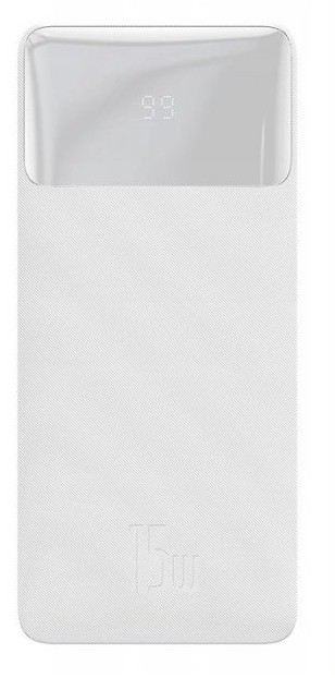 УМБ Baseus Bipow Digital Display Power Bank 20000mAh 15W White