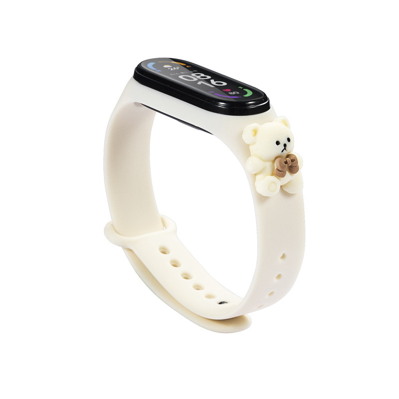 Ремінець силіконовий MRK для фітнес браслета Xiaomi Mi Band 5 6 – 3D Ведмедик Білий 04 – фото, відгуки, характеристики в інтернет-магазині MoreKitov від продавця: MRK МРК| Купити в Україні: Києві, Харкові, Львові Ремінець силіконовий MRK для фітнес браслета Xiaomi Mi Band 5 6 – 3D Ведмедик Білий 04 – фото, відгуки, характеристики в інтернет-магазині MoreKitov від продавця: MRK МРК| Купити в Україні: Києві, Харкові, Львові