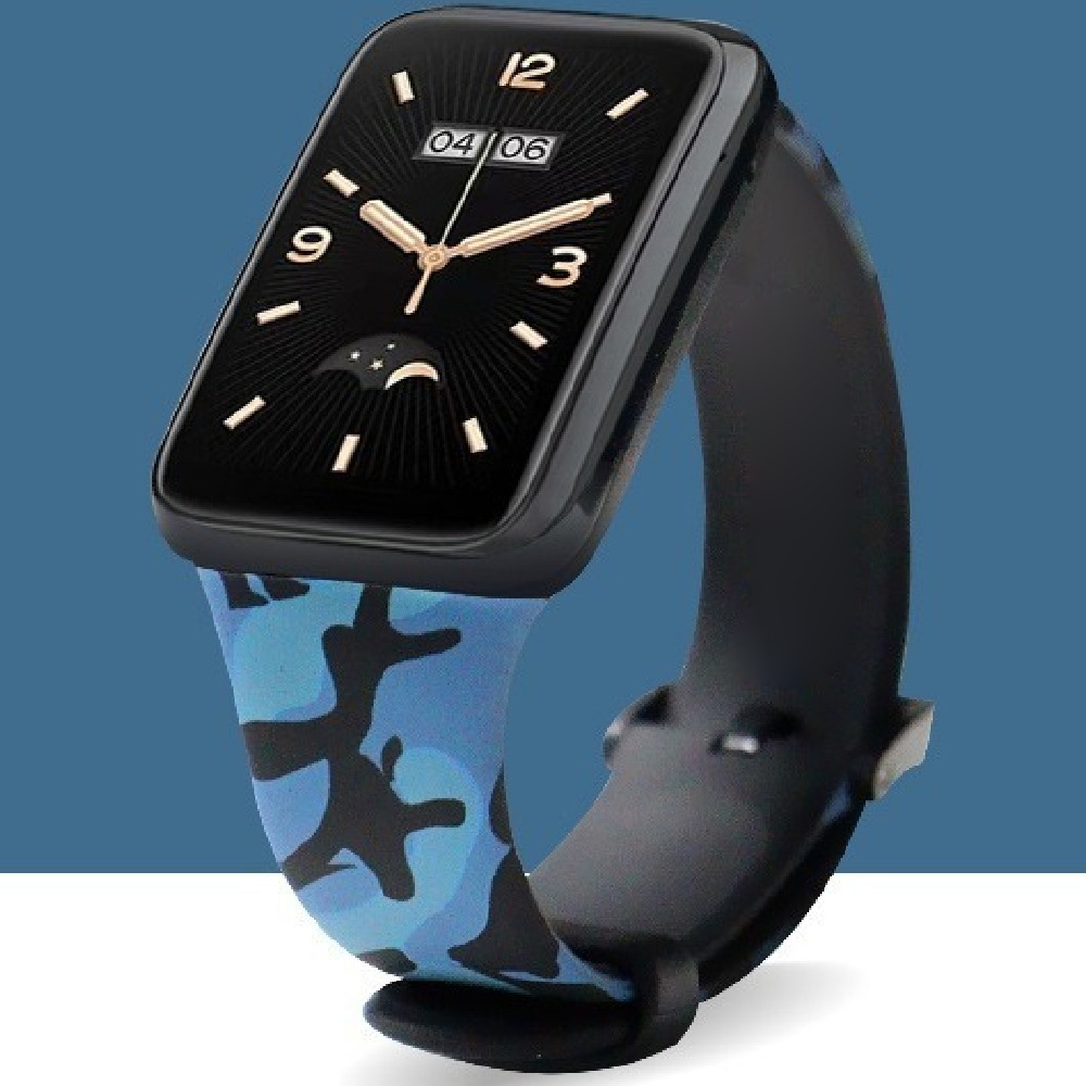 Ремінець силіконовий MRK із принтом Camouflage для Mi Smart Band 7 Pro – фото, відгуки, характеристики в інтернет-магазині MoreKitov від продавця: MRK МРК| Купити в Україні: Києві, Харкові, Львові