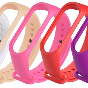 Комплект ремінців MRK для Xiaomi Mi Band 4/3 Glam Bundle, п’ять ремінців – фото, відгуки, характеристики в інтернет-магазині MoreKitov від продавця: MRK МРК| Купити в Україні: Києві, Харкові, Львові