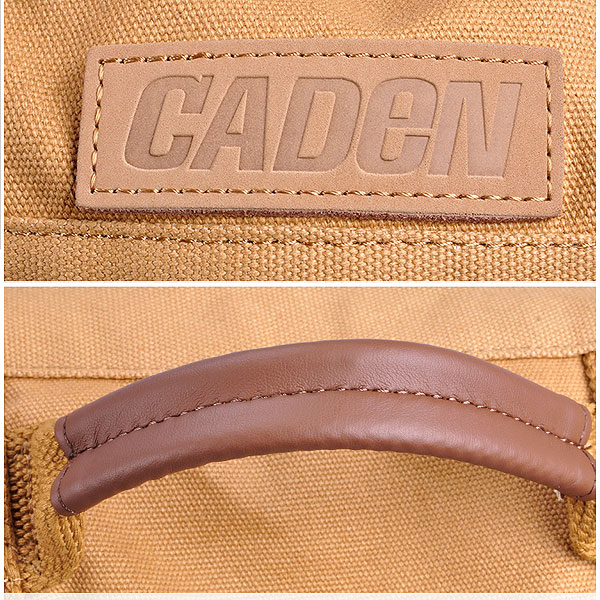 Сумка для фототехніки Caden F3 Хакі 6 Сумка для фототехніки Caden F3 Хакі 6