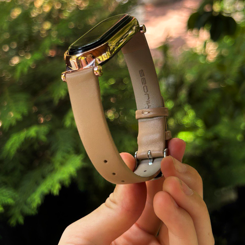 Шкіряний ремінець з металевим корпусом Mi Jobs Elegance GT для фітнес браслета Xiaomi Mi Band 7 бежевий + золото – фото, відгуки, характеристики в інтернет-магазині MoreKitov від продавця: MRK МРК| Купити в Україні: Києві, Харкові, Львові 3 Шкіряний ремінець з металевим корпусом Mi Jobs Elegance GT для фітнес браслета Xiaomi Mi Band 7 бежевий + золото – фото, відгуки, характеристики в інтернет-магазині MoreKitov від продавця: MRK МРК| Купити в Україні: Києві, Харкові, Львові 3