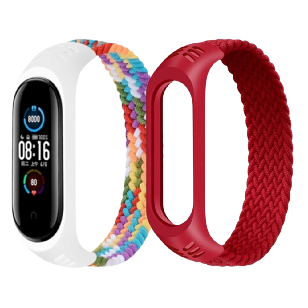 Комплект тканинних монобраслетів Braided Solo Loop MRK Duo Set 09 для фітнес браслета Xiaomi Mi Band 6/5/4/3 (M) 160mm два ремінці – фото, відгуки, характеристики в інтернет-магазині MoreKitov від продавця: MRK МРК| Купити в Україні: Києві, Харкові, Львові
