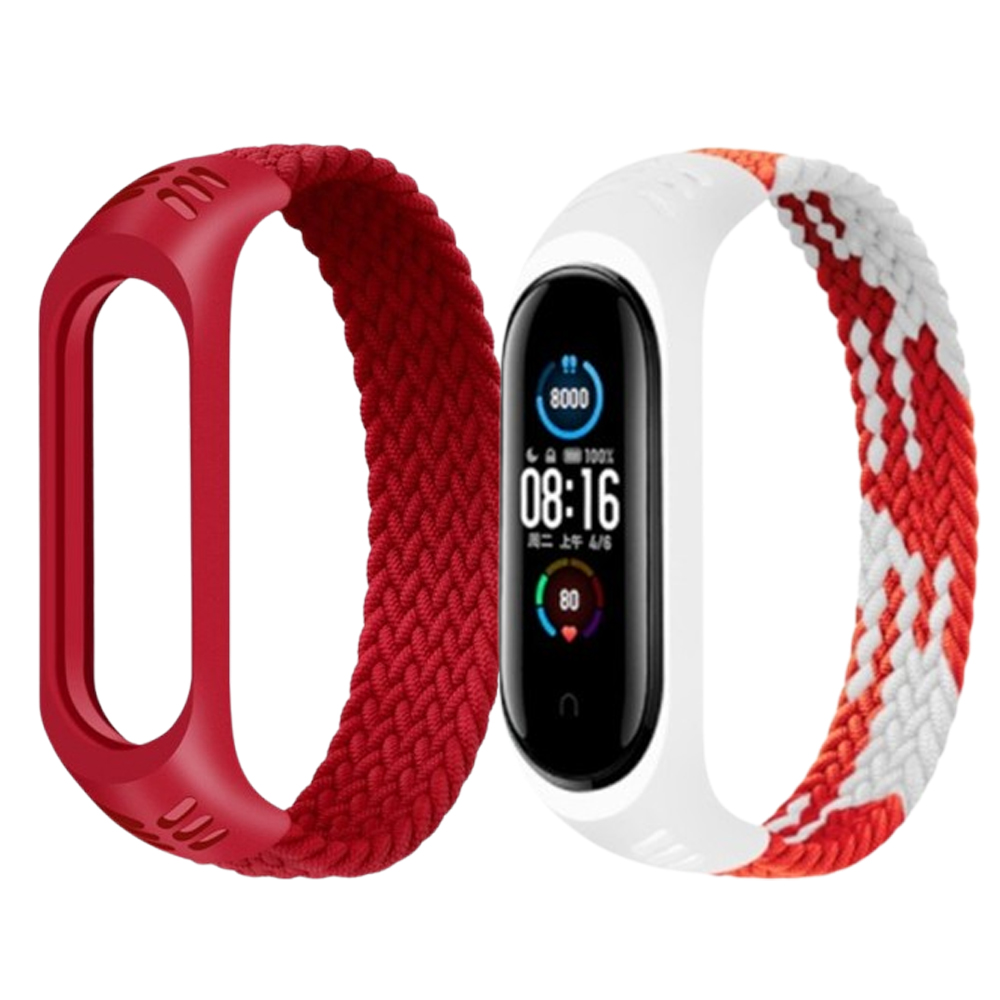 Комплект тканинних ремінців Braided Mono Loop MRK для фітнес браслета Xiaomi Mi Band 3/4/5/6/7, розмір S (150мм) Red and White (два ремінці) – фото, відгуки, характеристики в інтернет-магазині MoreKitov від продавця: MRK МРК| Купити в Україні: Києві, Харкові, Львові Комплект тканинних ремінців Braided Mono Loop MRK для фітнес браслета Xiaomi Mi Band 3/4/5/6/7, розмір S (150мм) Red and White (два ремінці) – фото, відгуки, характеристики в інтернет-магазині MoreKitov від продавця: MRK МРК| Купити в Україні: Києві, Харкові, Львові