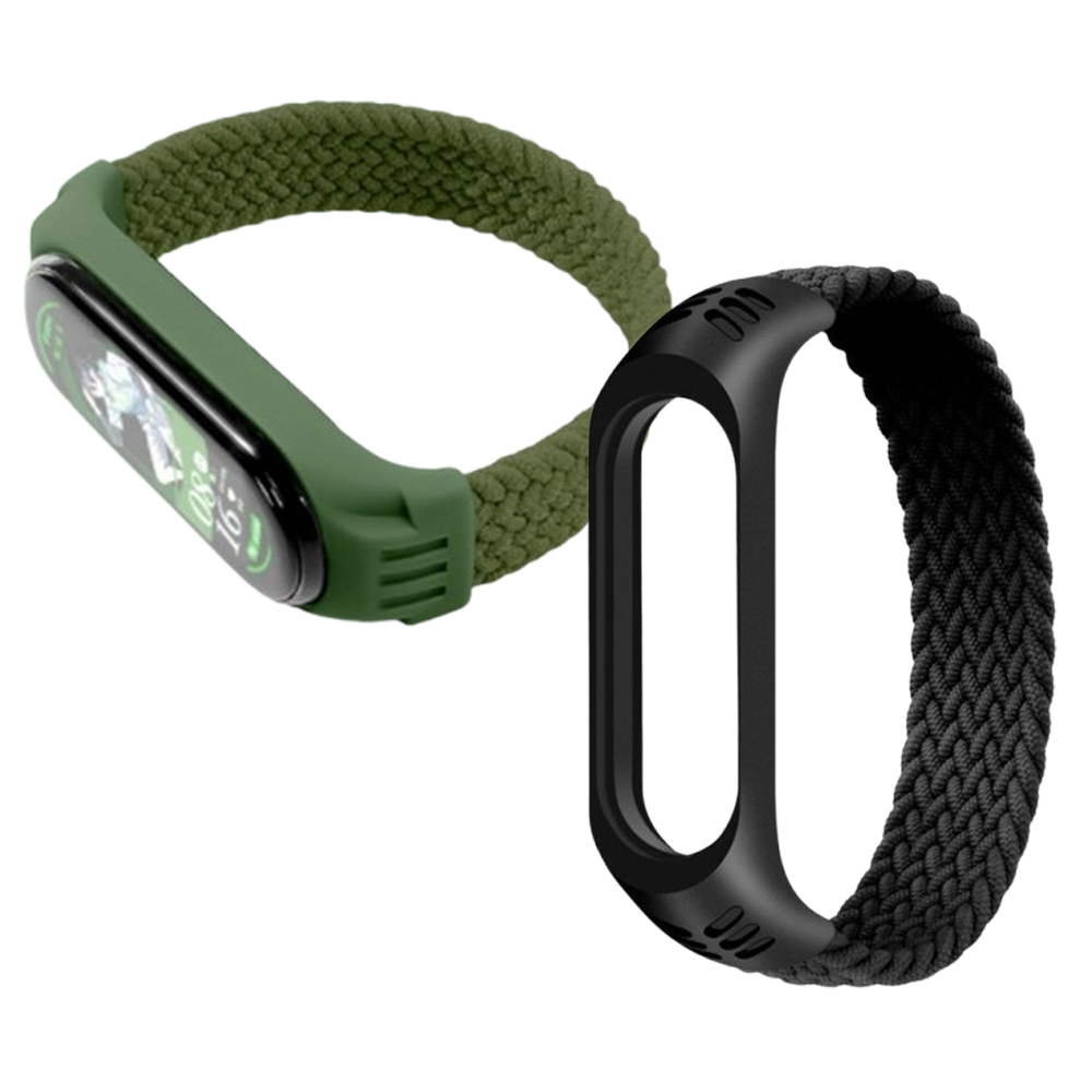 Комплект тканинних ремінців Braided Mono Loop MRK для фітнес браслета Xiaomi Mi Band 3/4/5/6/7, розмір S (150мм) Khaki and Black (два ремінці) – фото, відгуки, характеристики в інтернет-магазині MoreKitov від продавця: MRK МРК| Купити в Україні: Києві, Харкові, Львові Комплект тканинних ремінців Braided Mono Loop MRK для фітнес браслета Xiaomi Mi Band 3/4/5/6/7, розмір S (150мм) Khaki and Black (два ремінці) – фото, відгуки, характеристики в інтернет-магазині MoreKitov від продавця: MRK МРК| Купити в Україні: Києві, Харкові, Львові