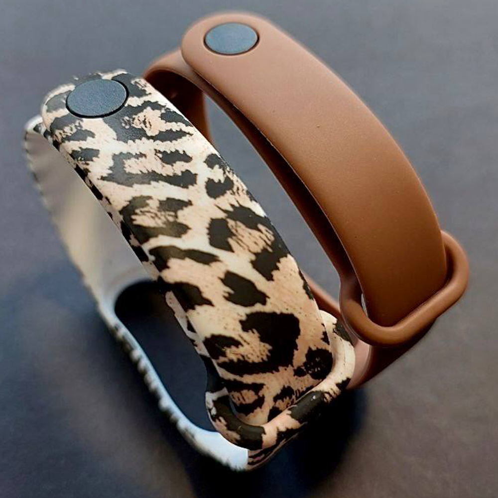 Комплект силіконових ремінців MRK Leo Set для фітнес браслета Xiaomi Mi Band 3/4 два ремінці + металева кнопка – фото, відгуки, характеристики в інтернет-магазині MoreKitov від продавця: MRK МРК| Купити в Україні: Києві, Харкові, Львові