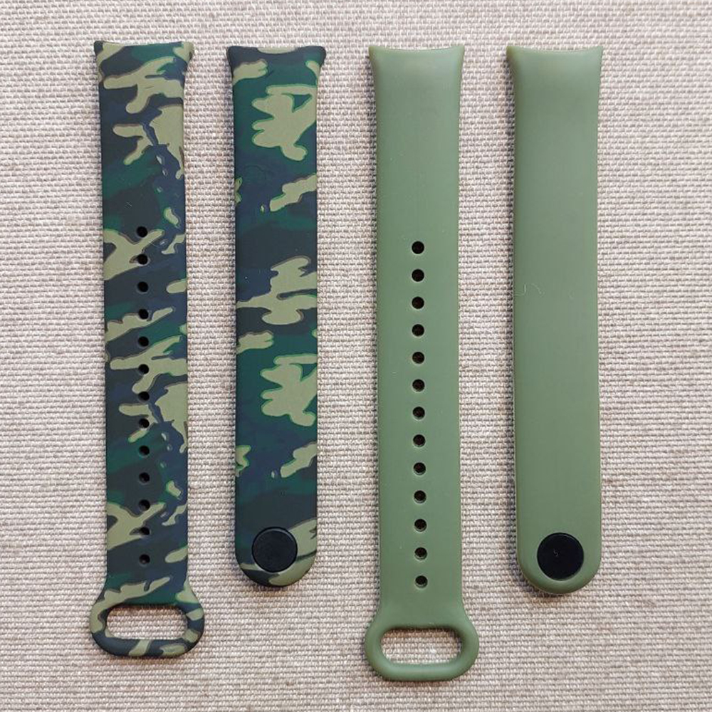 Комплект ремінців MRK Khaki Camouflage для Xiaomi Mi Band 8/9 (два ремінці)