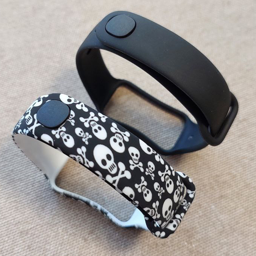 Комплект силіконових ремінців MRK Sculls для Mi Smart Band 8 Active / Redmi Smart Band 2 (два ремінці) – фото, відгуки, характеристики в інтернет-магазині MoreKitov від продавця: MRK МРК| Купити в Україні: Києві, Харкові, Львові