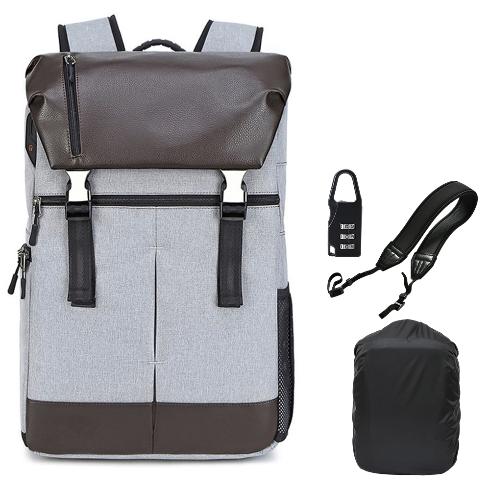 Фоторюкзак Careell C3081 Світло-сірий+ дощовик+замочок+нашийний ремінь для фотоапарата – фото, відгуки, характеристики в інтернет-магазині MoreKitov від продавця: MRK МРК| Купити в Україні: Києві, Харкові, Львові