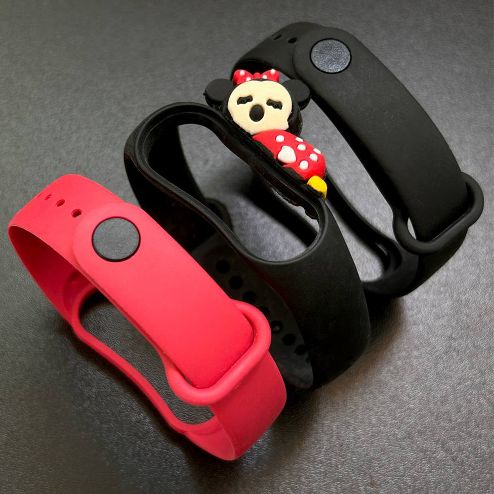 Комплект силіконових ремінців MRK Mickey Mouse Set для фітнес браслета Xiaomi Mi Band 3/4 три ремінці + металева кнопка – фото, відгуки, характеристики в інтернет-магазині MoreKitov від продавця: MRK МРК| Купити в Україні: Києві, Харкові, Львові 2 Комплект силіконових ремінців MRK Mickey Mouse Set для фітнес браслета Xiaomi Mi Band 3/4 три ремінці + металева кнопка – фото, відгуки, характеристики в інтернет-магазині MoreKitov від продавця: MRK МРК| Купити в Україні: Києві, Харкові, Львові 2