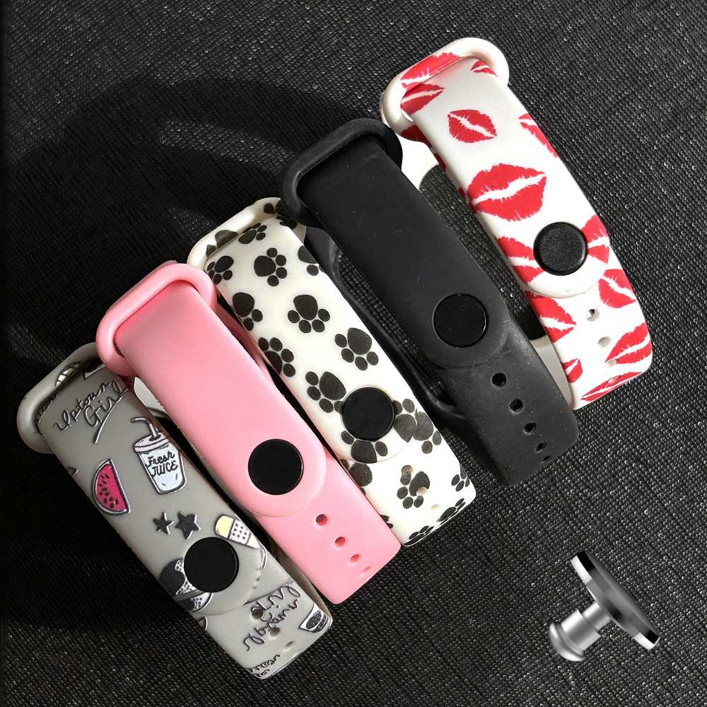 Комплект силіконових ремінців Spring Mood для Mi Band 3/4 (5 ремінців) + металева кнопка – фото, відгуки, характеристики в інтернет-магазині MoreKitov від продавця: MRK МРК| Купити в Україні: Києві, Харкові, Львові 2 Комплект силіконових ремінців Spring Mood для Mi Band 3/4 (5 ремінців) + металева кнопка – фото, відгуки, характеристики в інтернет-магазині MoreKitov від продавця: MRK МРК| Купити в Україні: Києві, Харкові, Львові 2