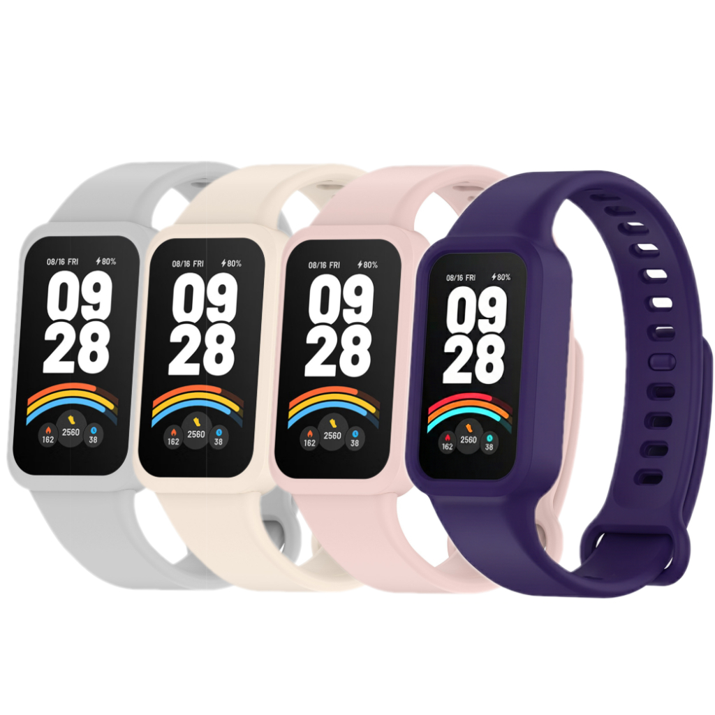 Комплект силіконових ремінців MRK TinkyWinky для фітнес браслета Mi Smart Band 9 Active (4 ремінці) – фото, відгуки, характеристики в інтернет-магазині MoreKitov від продавця: MRK МРК| Купити в Україні: Києві, Харкові, Львові