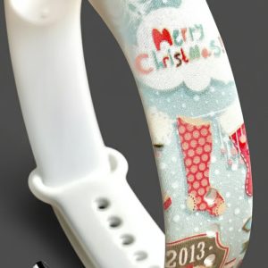 Силіконовий ремінець MRK Новорічний з малюнком Cozy Merry Christmas для Xiaomi Mi Band 5/6/7 з металевою кнопкою – фото, відгуки, характеристики в інтернет-магазині MoreKitov від продавця: MRK МРК| Купити в Україні: Києві, Харкові, Львові