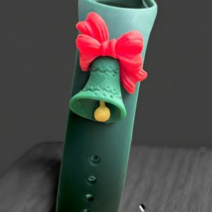 Силіконовий ремінець MRK 3D Новорічний Jingle Bells для Xiaomi Mi Band 5/6/7 з металевою кнопкою – фото, відгуки, характеристики в інтернет-магазині MoreKitov від продавця: MRK МРК| Купити в Україні: Києві, Харкові, Львові
