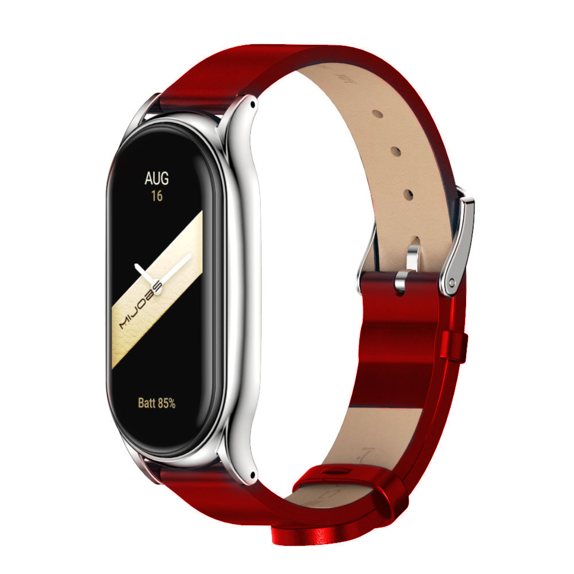 Шкіряний ремінець Mi Jobs для фітнес браслета Xiaomi Mi Band 7 Червоний + срібло – фото, відгуки, характеристики в інтернет-магазині MoreKitov від продавця: MRK МРК| Купити в Україні: Києві, Харкові, Львові