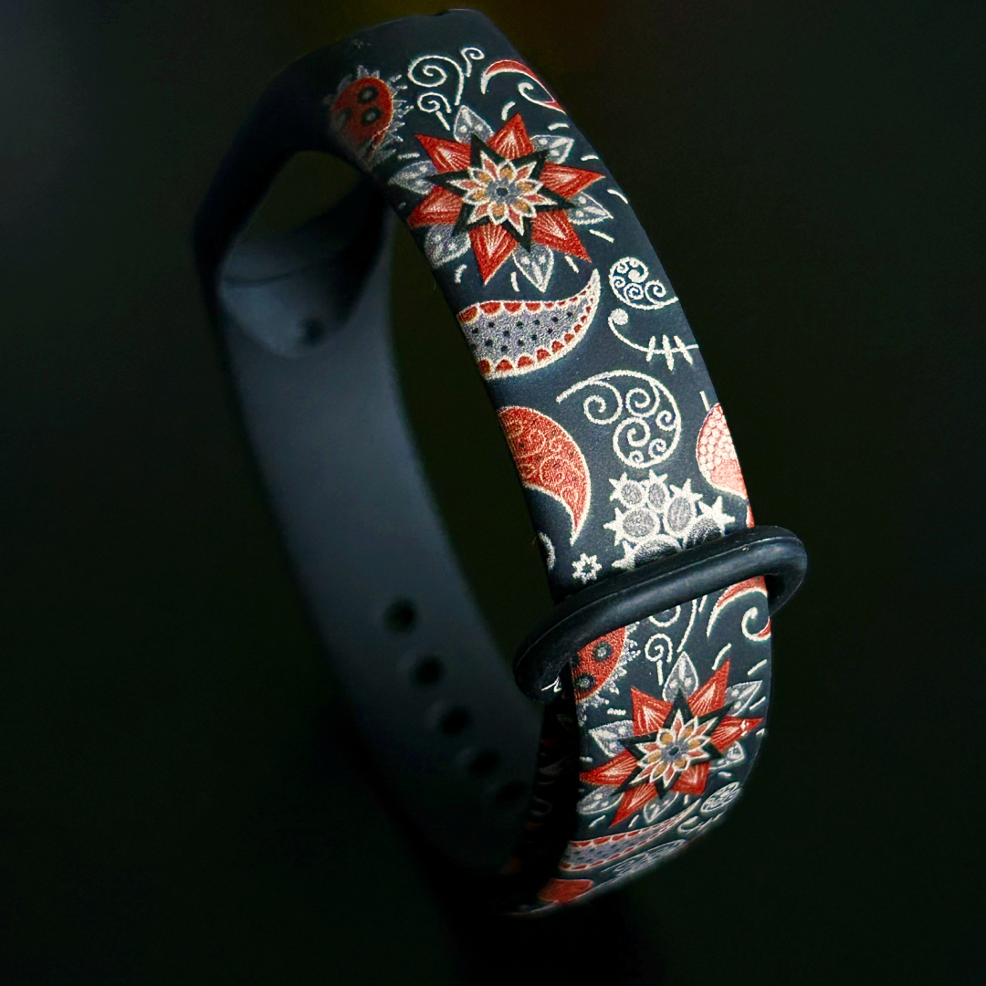 Силіконовий ремінець MRK для фітнес браслета Xiaomi Mi Band 7/6/5 чорний з малюнком Вишиванка з металевою кнопкою – фото, відгуки, характеристики в інтернет-магазині MoreKitov від продавця: MRK МРК| Купити в Україні: Києві, Харкові, Львові 3 Силіконовий ремінець MRK для фітнес браслета Xiaomi Mi Band 7/6/5 чорний з малюнком Вишиванка з металевою кнопкою – фото, відгуки, характеристики в інтернет-магазині MoreKitov від продавця: MRK МРК| Купити в Україні: Києві, Харкові, Львові 3