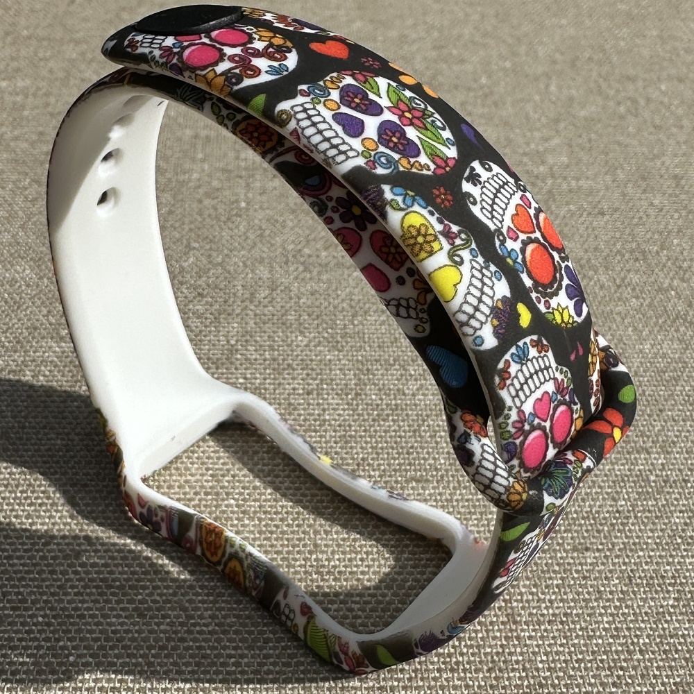 Силіконовий ремінець MRK для Mi Smart Band 8 Active/Redmi Smart Band 2 з дизайнерським принтом Mexican Sculls – фото, відгуки, характеристики в інтернет-магазині MoreKitov від продавця: MRK МРК| Купити в Україні: Києві, Харкові, Львові Силіконовий ремінець MRK для Mi Smart Band 8 Active/Redmi Smart Band 2 з дизайнерським принтом Mexican Sculls – фото, відгуки, характеристики в інтернет-магазині MoreKitov від продавця: MRK МРК| Купити в Україні: Києві, Харкові, Львові