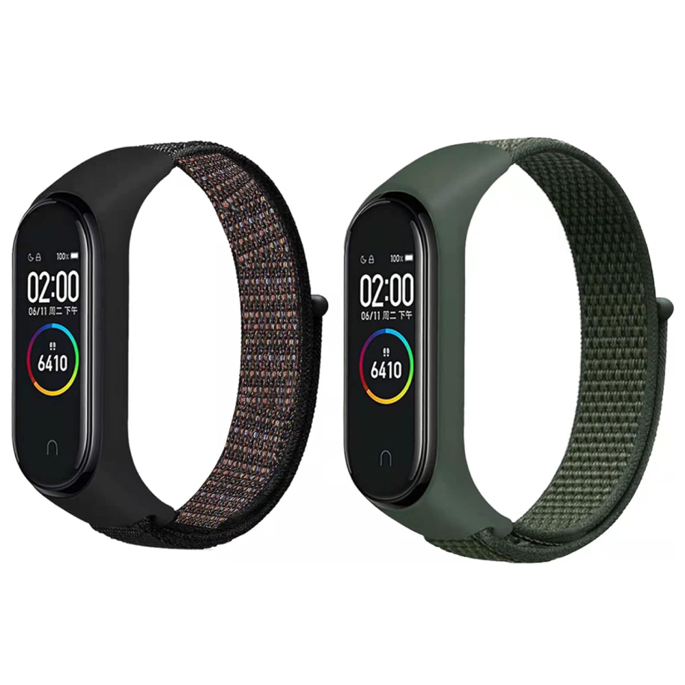 Комплект нейлонових ремінців Mi Jobs для Xiaomi Mi Band 3/4/5/6/7 (два ремінці) – фото, відгуки, характеристики в інтернет-магазині MoreKitov від продавця: MRK МРК| Купити в Україні: Києві, Харкові, Львові