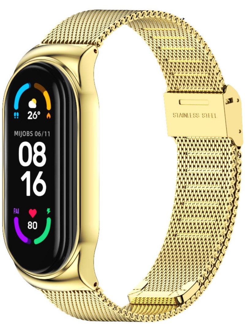 Металевий ремінець міланське плетіння Mi Jobs Milano CS для фітнес браслета Xiaomi Mi Band 6/5/4/3 Золото – фото, відгуки, характеристики в інтернет-магазині MoreKitov від продавця: MRK МРК| Купити в Україні: Києві, Харкові, Львові Металевий ремінець міланське плетіння Mi Jobs Milano CS для фітнес браслета Xiaomi Mi Band 6/5/4/3 Золото – фото, відгуки, характеристики в інтернет-магазині MoreKitov від продавця: MRK МРК| Купити в Україні: Києві, Харкові, Львові