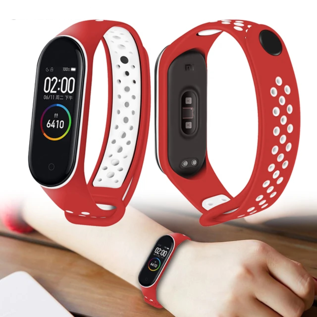 Силіконовий ремінець Nike style для фітнес-браслету Xiaomi Mi Band 3/4 Червоний з білим + металева кнопка – фото, відгуки, характеристики в інтернет-магазині MoreKitov від продавця: MRK МРК| Купити в Україні: Києві, Харкові, Львові 2 Силіконовий ремінець Nike style для фітнес-браслету Xiaomi Mi Band 3/4 Червоний з білим + металева кнопка – фото, відгуки, характеристики в інтернет-магазині MoreKitov від продавця: MRK МРК| Купити в Україні: Києві, Харкові, Львові 2
