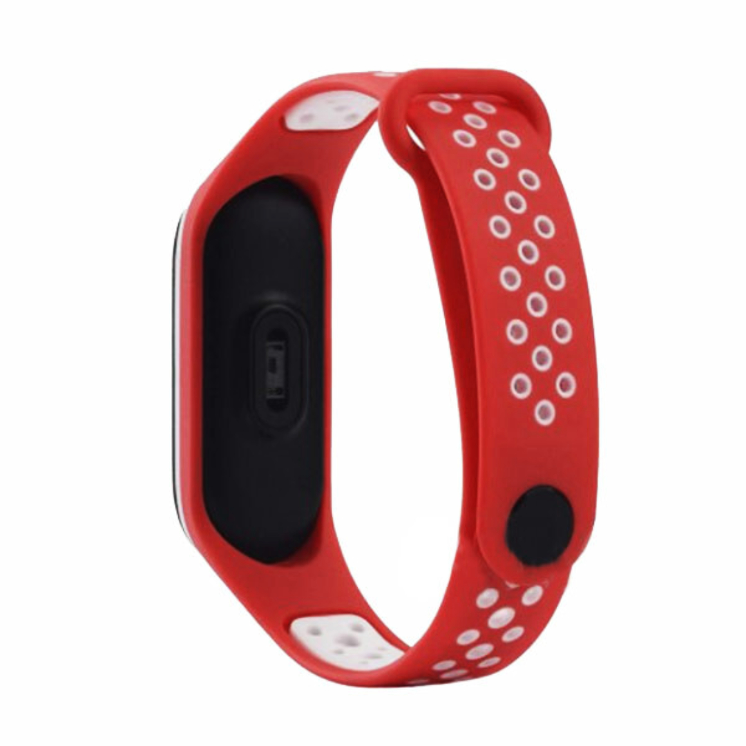 Силіконовий ремінець Nike style для фітнес-браслету Xiaomi Mi Band 3/4 Червоний з білим + металева кнопка – фото, відгуки, характеристики в інтернет-магазині MoreKitov від продавця: MRK МРК| Купити в Україні: Києві, Харкові, Львові 3 Силіконовий ремінець Nike style для фітнес-браслету Xiaomi Mi Band 3/4 Червоний з білим + металева кнопка – фото, відгуки, характеристики в інтернет-магазині MoreKitov від продавця: MRK МРК| Купити в Україні: Києві, Харкові, Львові 3