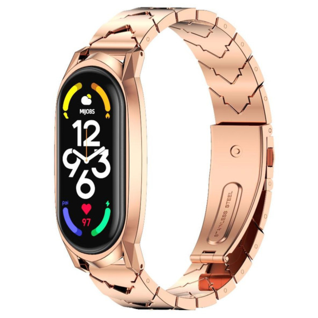 Ремінець MiJobs V-shape металевий для Xiaomi Mi Band 7 Розове золото – фото, відгуки, характеристики в інтернет-магазині MoreKitov від продавця: MRK МРК| Купити в Україні: Києві, Харкові, Львові Ремінець MiJobs V-shape металевий для Xiaomi Mi Band 7 Розове золото – фото, відгуки, характеристики в інтернет-магазині MoreKitov від продавця: MRK МРК| Купити в Україні: Києві, Харкові, Львові