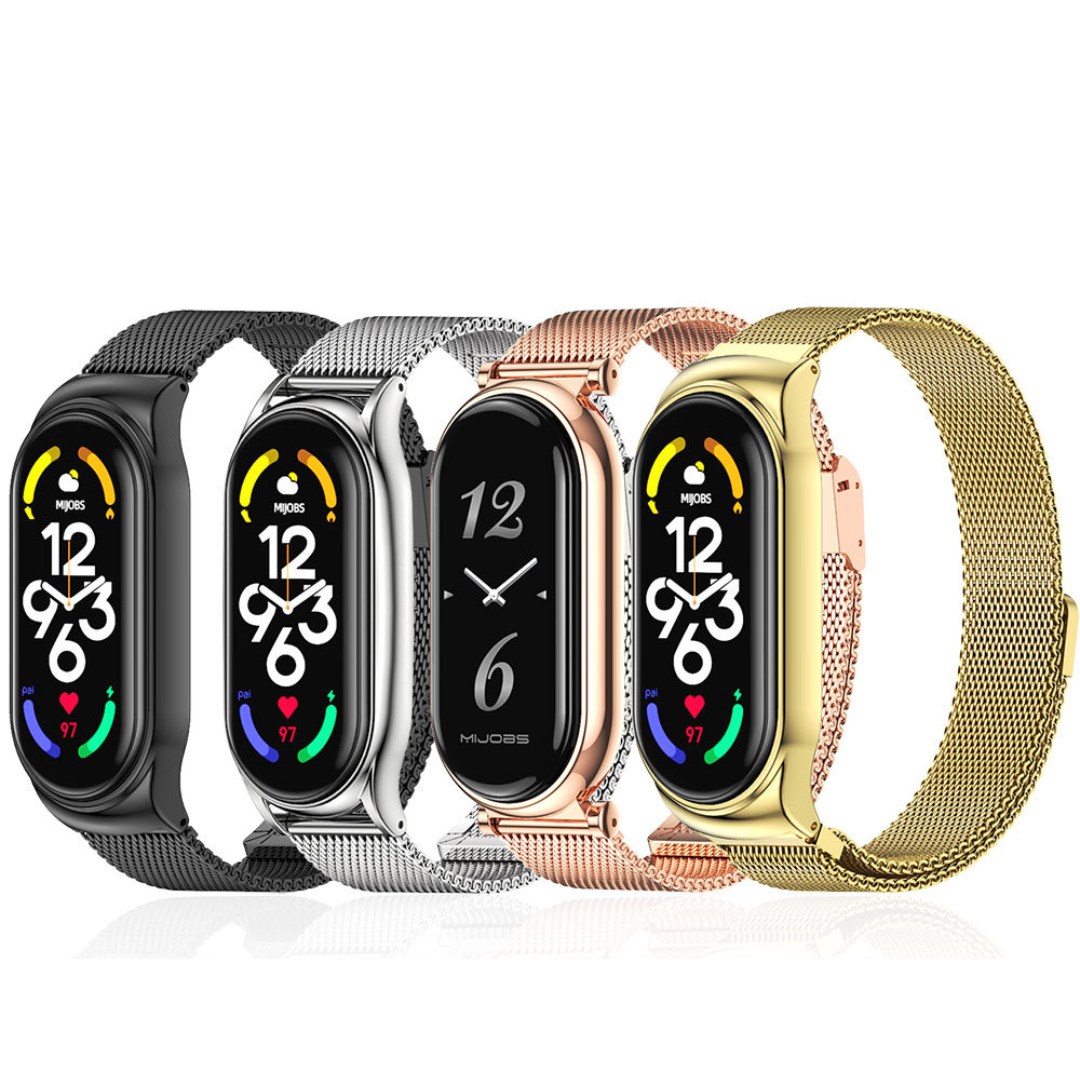 Ремінець металевий MiJobs Milanese Loop магнітна застібка для фітнес браслета Xiaomi Mi Band 8 (ГРУП) – фото, відгуки, характеристики в інтернет-магазині MoreKitov від продавця: MRK МРК| Купити в Україні: Києві, Харкові, Львові 2 Ремінець металевий MiJobs Milanese Loop магнітна застібка для фітнес браслета Xiaomi Mi Band 8 (ГРУП) – фото, відгуки, характеристики в інтернет-магазині MoreKitov від продавця: MRK МРК| Купити в Україні: Києві, Харкові, Львові 2