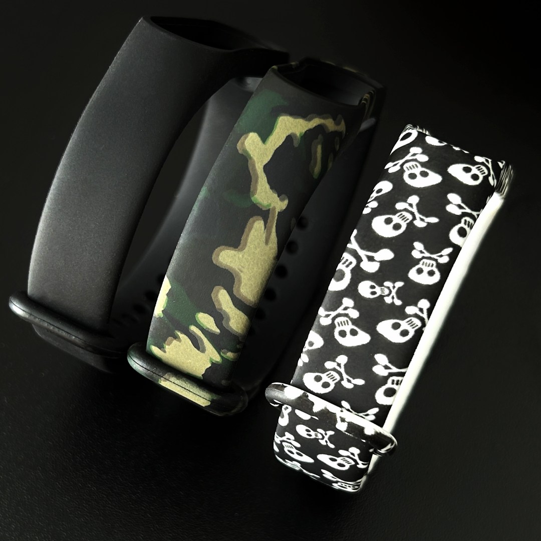 Комплект силіконових ремінців з дизайнерським принтом Camouflage Set 03 для фітнес браслета Xiaomi Mi Band 5/6/7 три ремінці – фото, відгуки, характеристики в інтернет-магазині MoreKitov від продавця: MRK МРК| Купити в Україні: Києві, Харкові, Львові