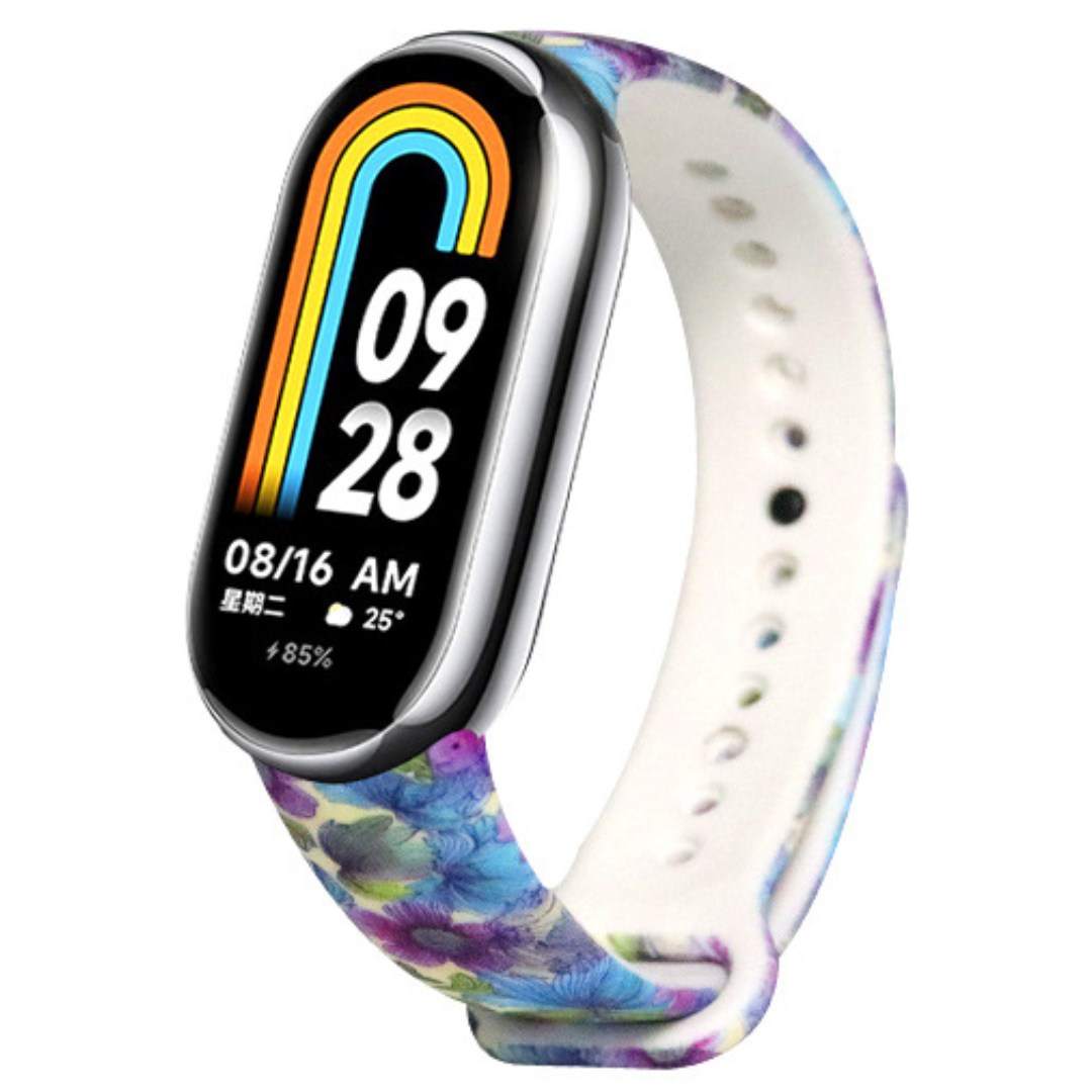Силіконовий ремінець з малюнком Purple Flowers MRK для фітнес браслета Xiaomi Mi Band 8 Принт Фіалки – фото, відгуки, характеристики в інтернет-магазині MoreKitov від продавця: MRK МРК| Купити в Україні: Києві, Харкові, Львові 2 Силіконовий ремінець з малюнком Purple Flowers MRK для фітнес браслета Xiaomi Mi Band 8 Принт Фіалки – фото, відгуки, характеристики в інтернет-магазині MoreKitov від продавця: MRK МРК| Купити в Україні: Києві, Харкові, Львові 2