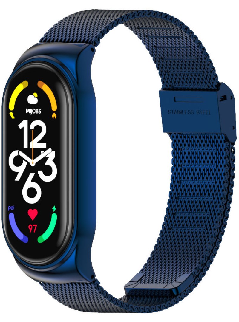 Металевий ремінець міланське плетіння Mi Jobs Milano CS для фітнес браслета Xiaomi Mi Band 6/5/4/3 Blue Metalic – фото, відгуки, характеристики в інтернет-магазині MoreKitov від продавця: MRK МРК| Купити в Україні: Києві, Харкові, Львові Металевий ремінець міланське плетіння Mi Jobs Milano CS для фітнес браслета Xiaomi Mi Band 6/5/4/3 Blue Metalic – фото, відгуки, характеристики в інтернет-магазині MoreKitov від продавця: MRK МРК| Купити в Україні: Києві, Харкові, Львові