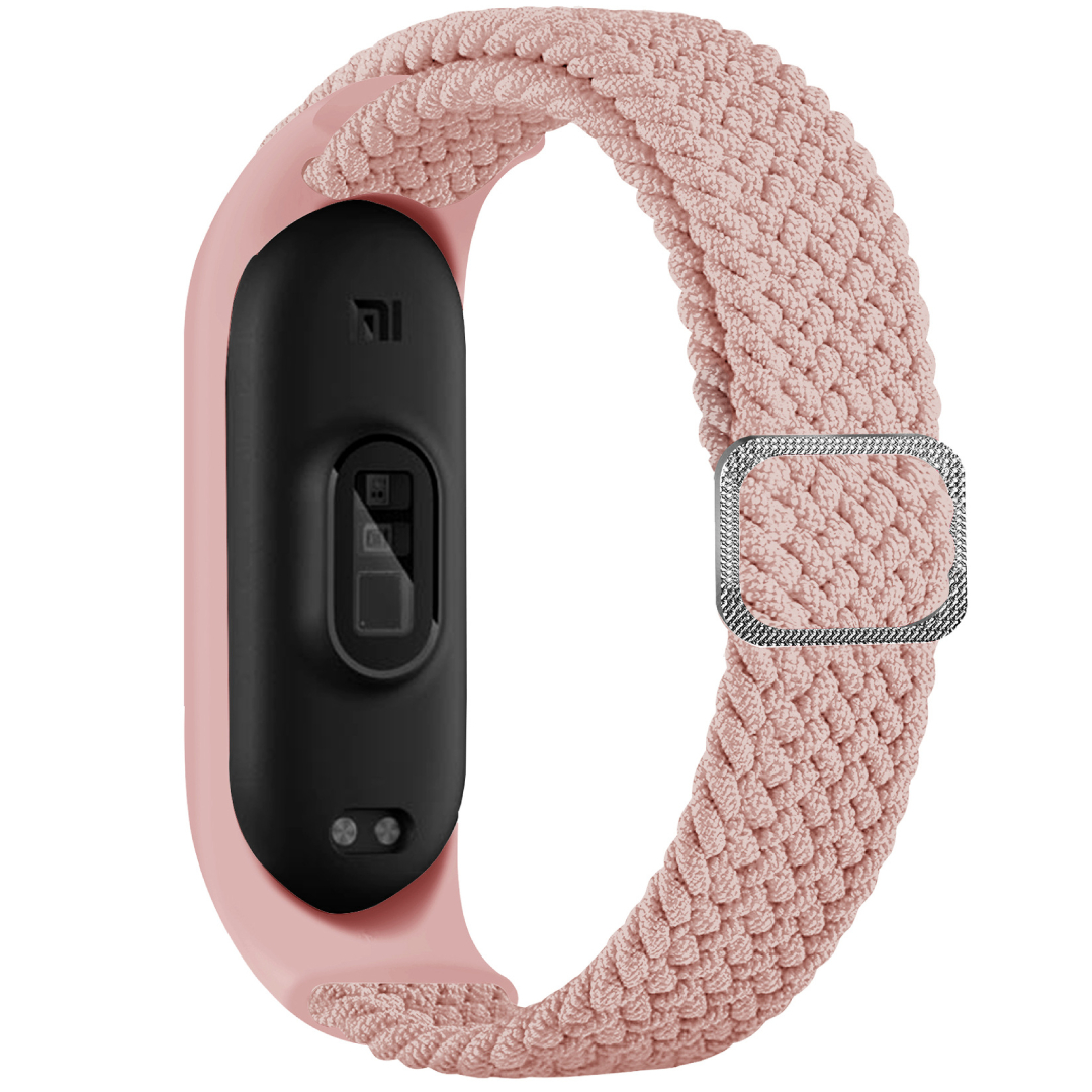 Ремінець нейлоновий MRK для фітнес браслета Xiaomi Mi Band 3 4 5 6 7 Single з металевим регулятором довжини Pink Sand – фото, відгуки, характеристики в інтернет-магазині MoreKitov від продавця: MRK МРК| Купити в Україні: Києві, Харкові, Львові