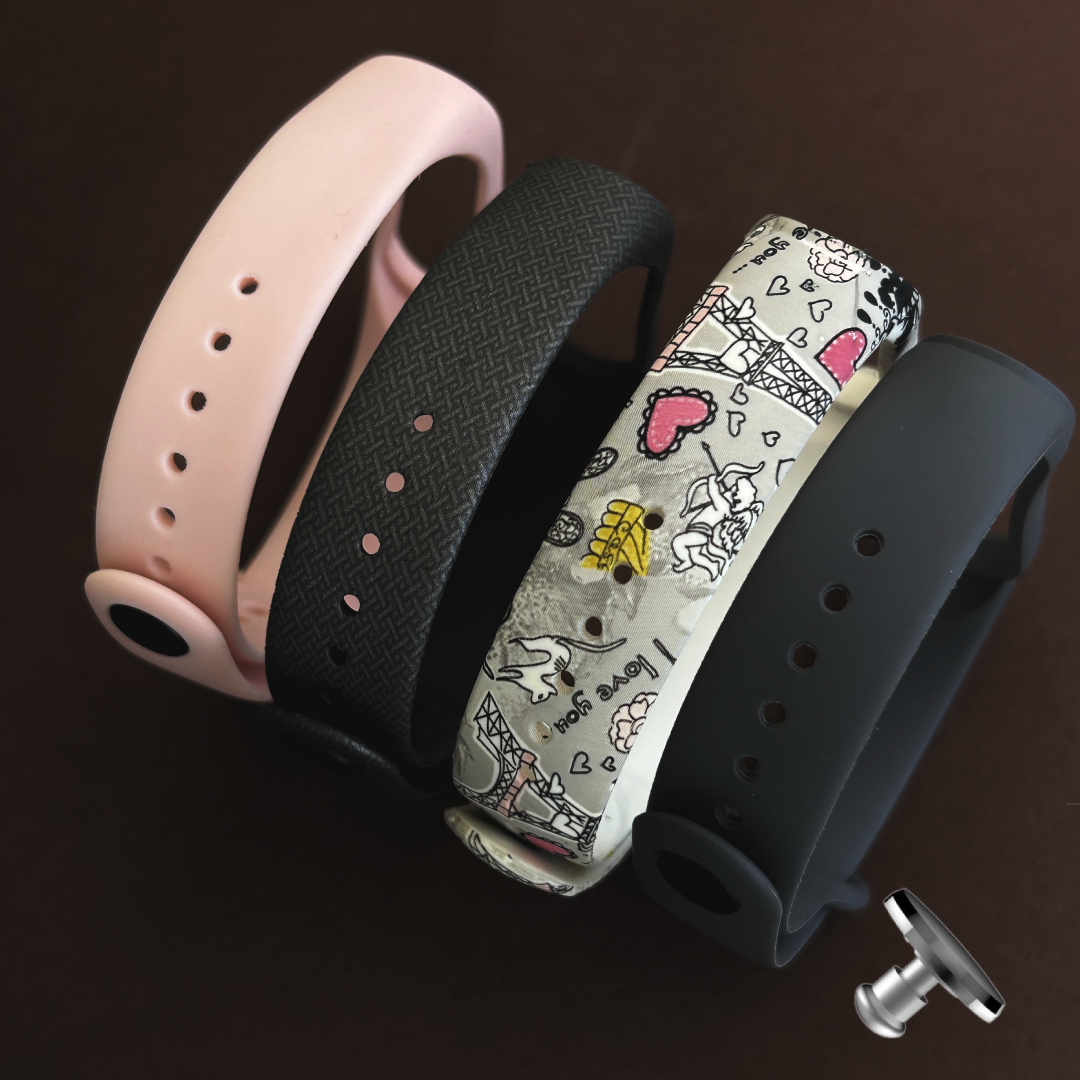 Комплект силіконових ремінців Beau Paris для фітнес браслета Xiaomi Mi Band 5/6/7 з металевою кнопкою (чотири ремінці) – фото, відгуки, характеристики в інтернет-магазині MoreKitov від продавця: MRK МРК| Купити в Україні: Києві, Харкові, Львові Комплект силіконових ремінців Beau Paris для фітнес браслета Xiaomi Mi Band 5/6/7 з металевою кнопкою (чотири ремінці) – фото, відгуки, характеристики в інтернет-магазині MoreKitov від продавця: MRK МРК| Купити в Україні: Києві, Харкові, Львові